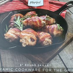 8” Round Ceramic Skillet