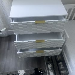 Nightstand  Four Cabinet 