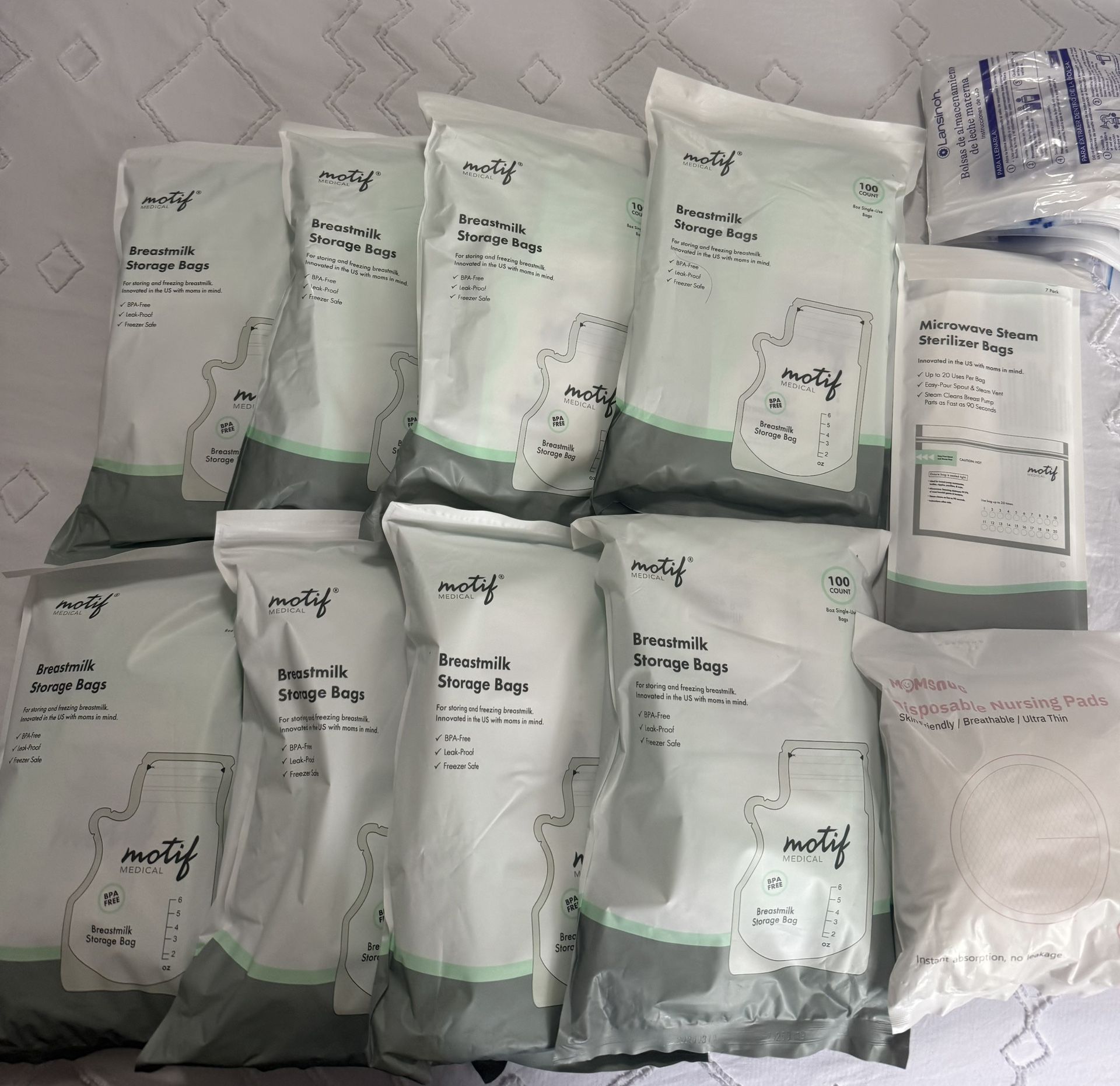 Breast milk Storage Bags