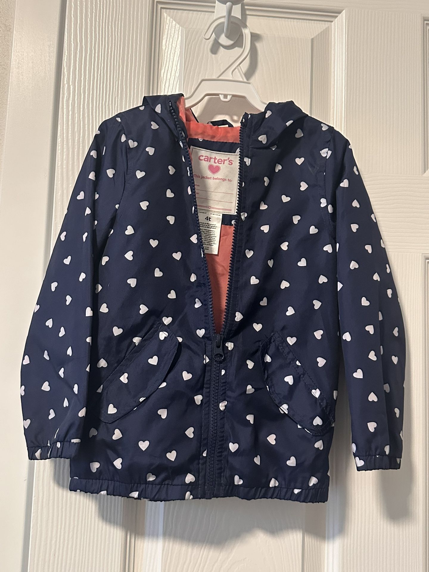 Little Girls Jacket And Bluey Robe