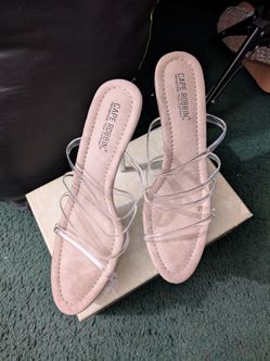 High-heel stilettos Clear Size 11