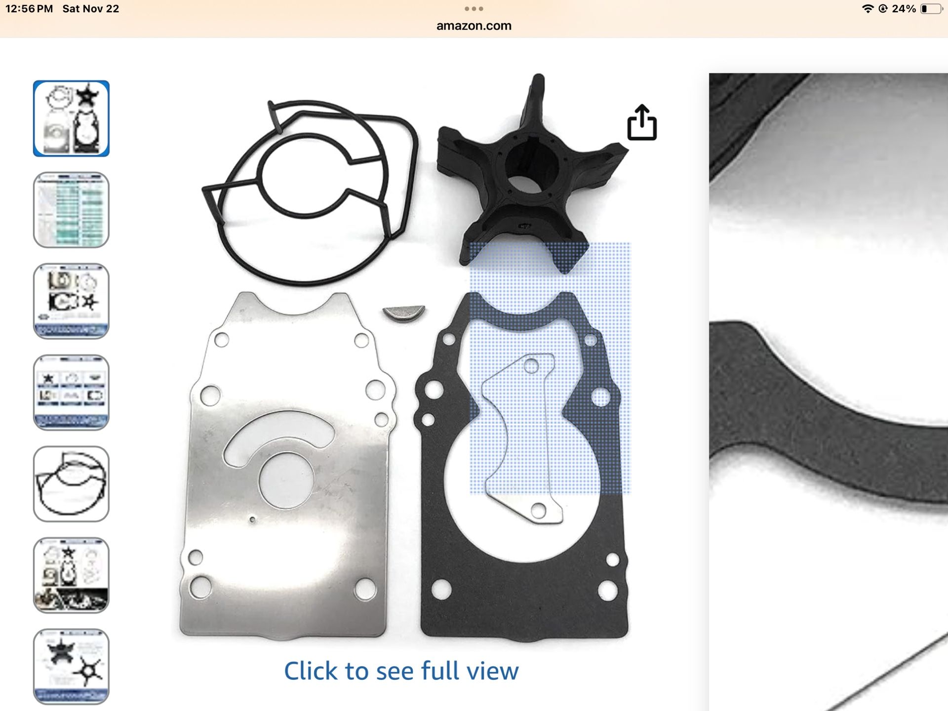 Suzuki Marine Outboard Motor - Impeller Kit