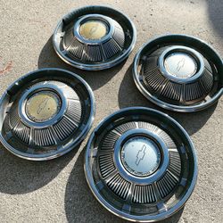 Chevrolet hubcaps 60s