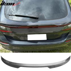 Fits 2022-2026 Civic FL Type R Hatchback V Style Trunk Spoiler Carbon Fiber Print ABS