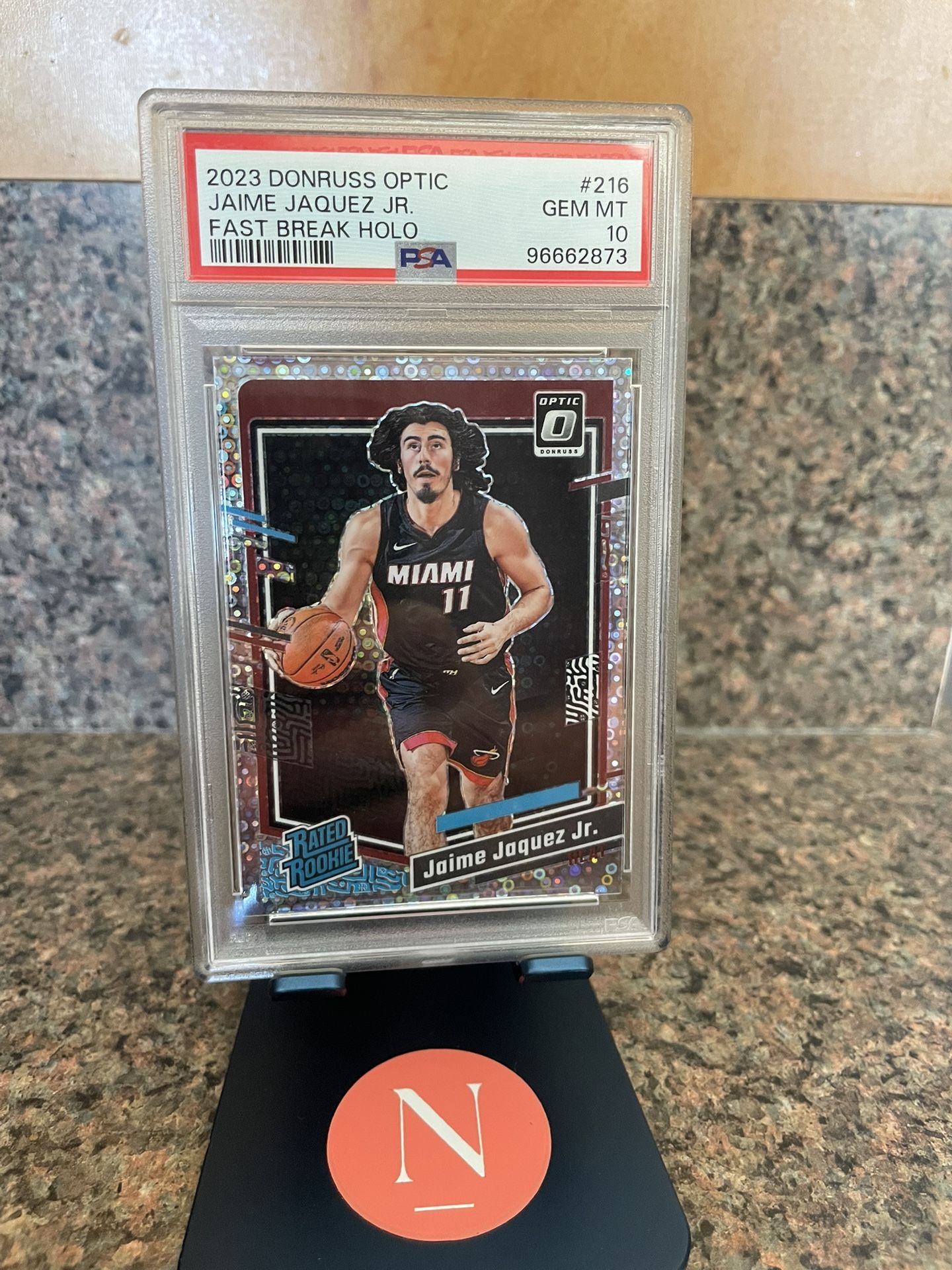 Jaime Jacquez Jr Fast Break Holo PSA 10,