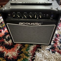 Acoustic G10 Amp - USED A COUPLE OF TIMES