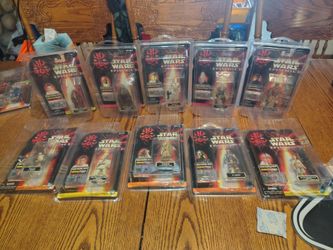 Star Wars episode 1 action figures