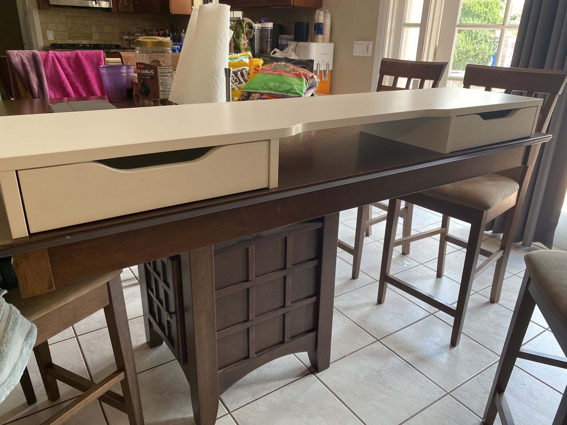 Ikea Desk Add-on Unit (Monitor Stand with Drawers)