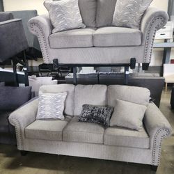 Brand New Sofa Love Seat Set In Stock 