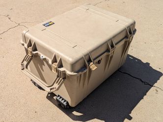 Pelican 1660 Case 3x2x2' Wheeled Hard Sided Storage Box Bin Tote Waterproof Sealed Bear Proof Lockable Roto Molded Gear Hauler Cargo REI Hardigg 