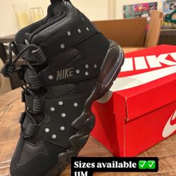 Nike Air Max 2 CB '94 Triple Black Sizes 11M & 12M