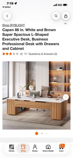 Executive desk