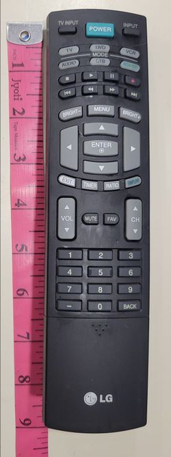 Genuine OEM LG (contact info removed)011Z MKJ(contact info removed)1 TV Remote Control - Very Good VGC