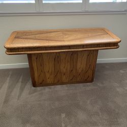 Console Table Wooden 70s