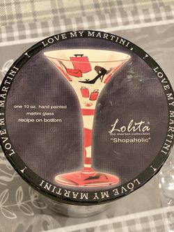 Lolita Love My Martini Glass