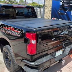 Tonneau Cover Flush Bed Cover Tri-Fold Tapaderas Al Raz