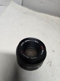 Pentax K-mount lens 50mm 1:1.7 52 ø auto Sears Japanese lens