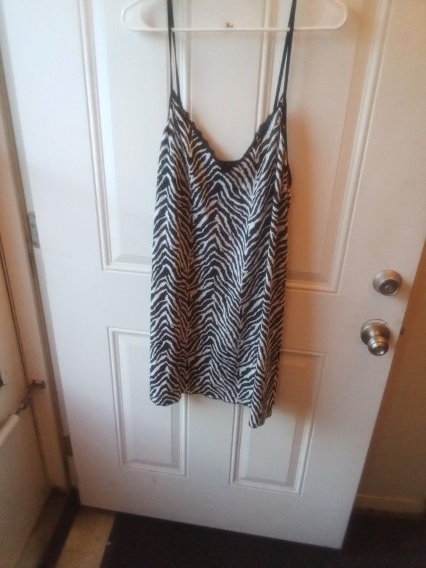 Smart And Sexy Zebra Chemise