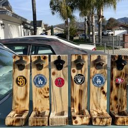 Rustic Style Bottle Cap Openers 10 Each