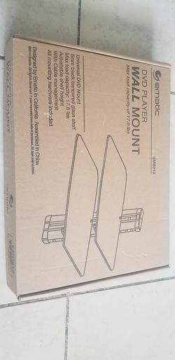 Xbox, Blue ray player, wall mount by Ematic