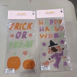 Halloween Window Clings