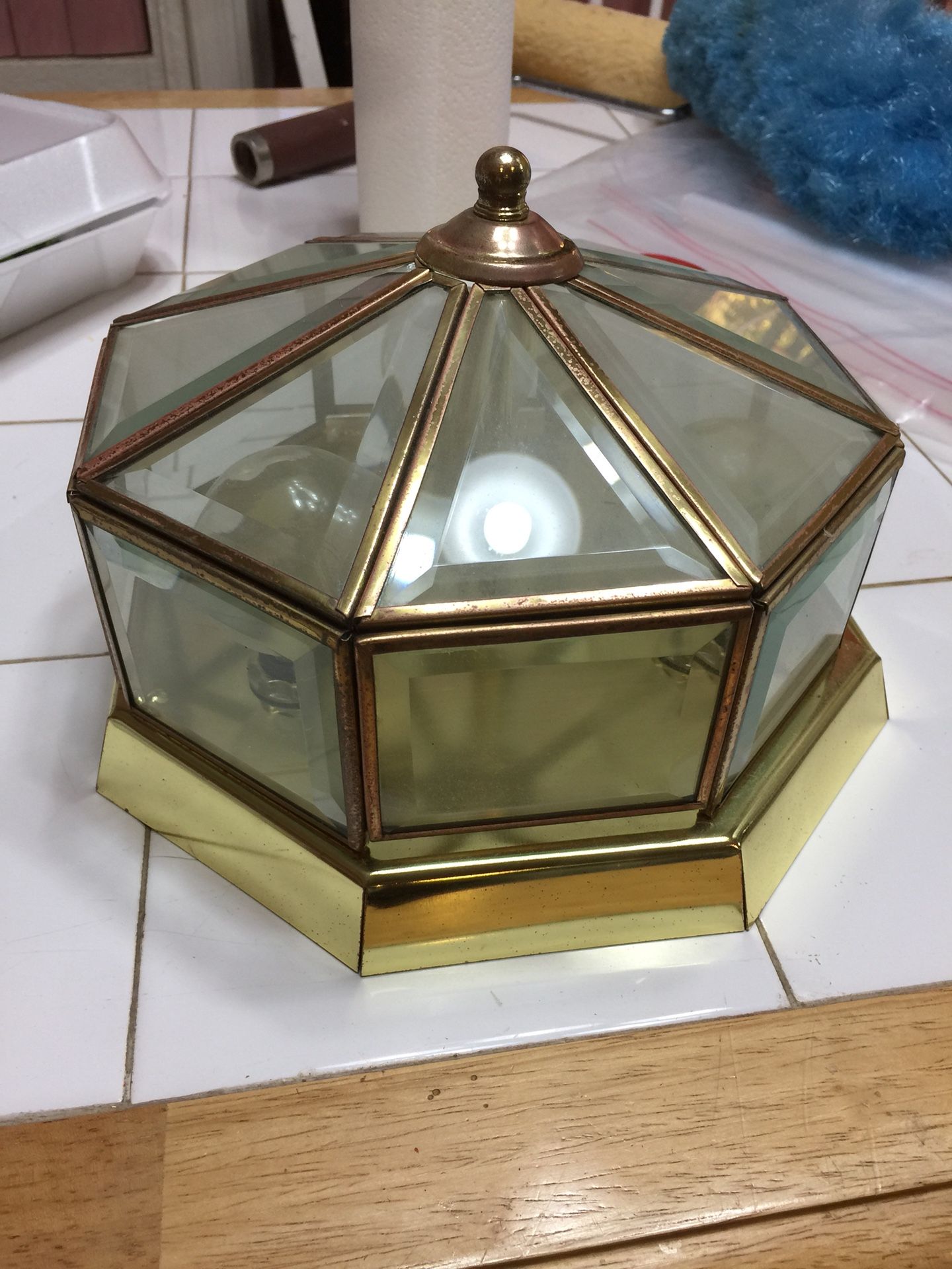 Light fixture for hall way or bath room
