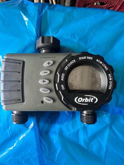 Orbit 2 Output Port Adjustable Digital hose end timer