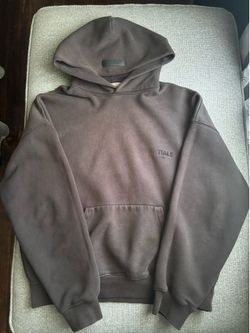 Black essentials hoodie