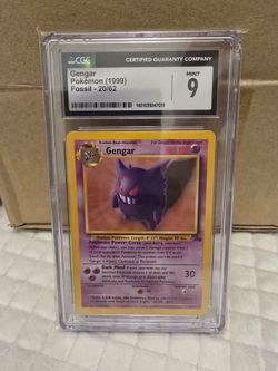 Pokemon Gengar fossil non holo