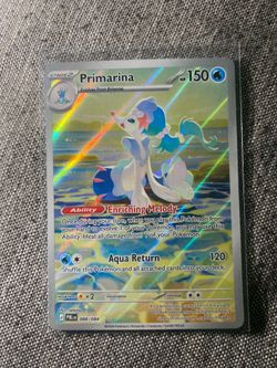 Primarina  illustration  rare Holo Pokémon
