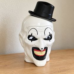 Terrifier Art the Clown Cookie Jar