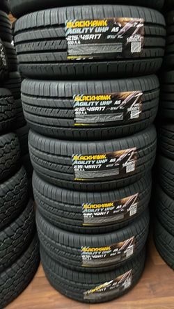 Blackhawk Agility UHP A/S 215/45R17 Tires nuevas y garantizadas
