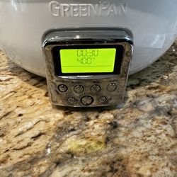 GreenPan Elite Essential Smart Electric 6-Quart Skillet Pot 