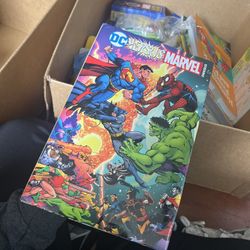 Dc vs Marvel Comic Book