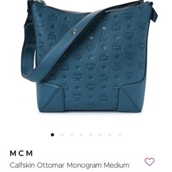 MCM Calfskin ottomar Crossbody Bag 