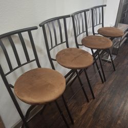 Set Of 4 Bar Stools