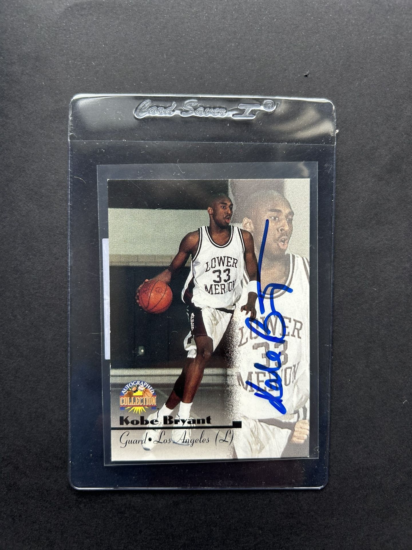 1996 Kobe Bryant Score Board Rookie Auto Questionable Authenticity per SGC