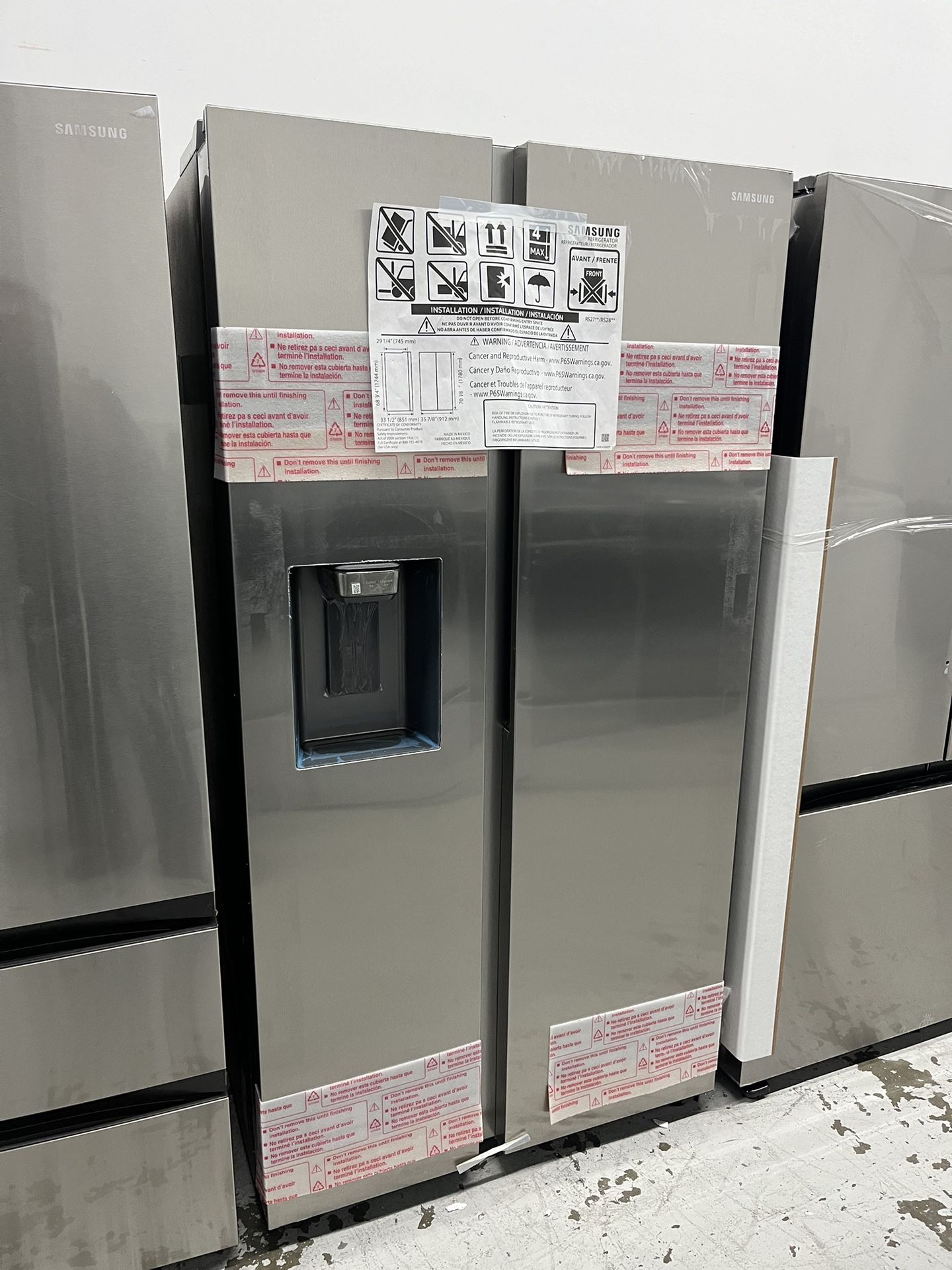 Brand new fresh out the box Samsung side by side on huge sale π₯βοΈ