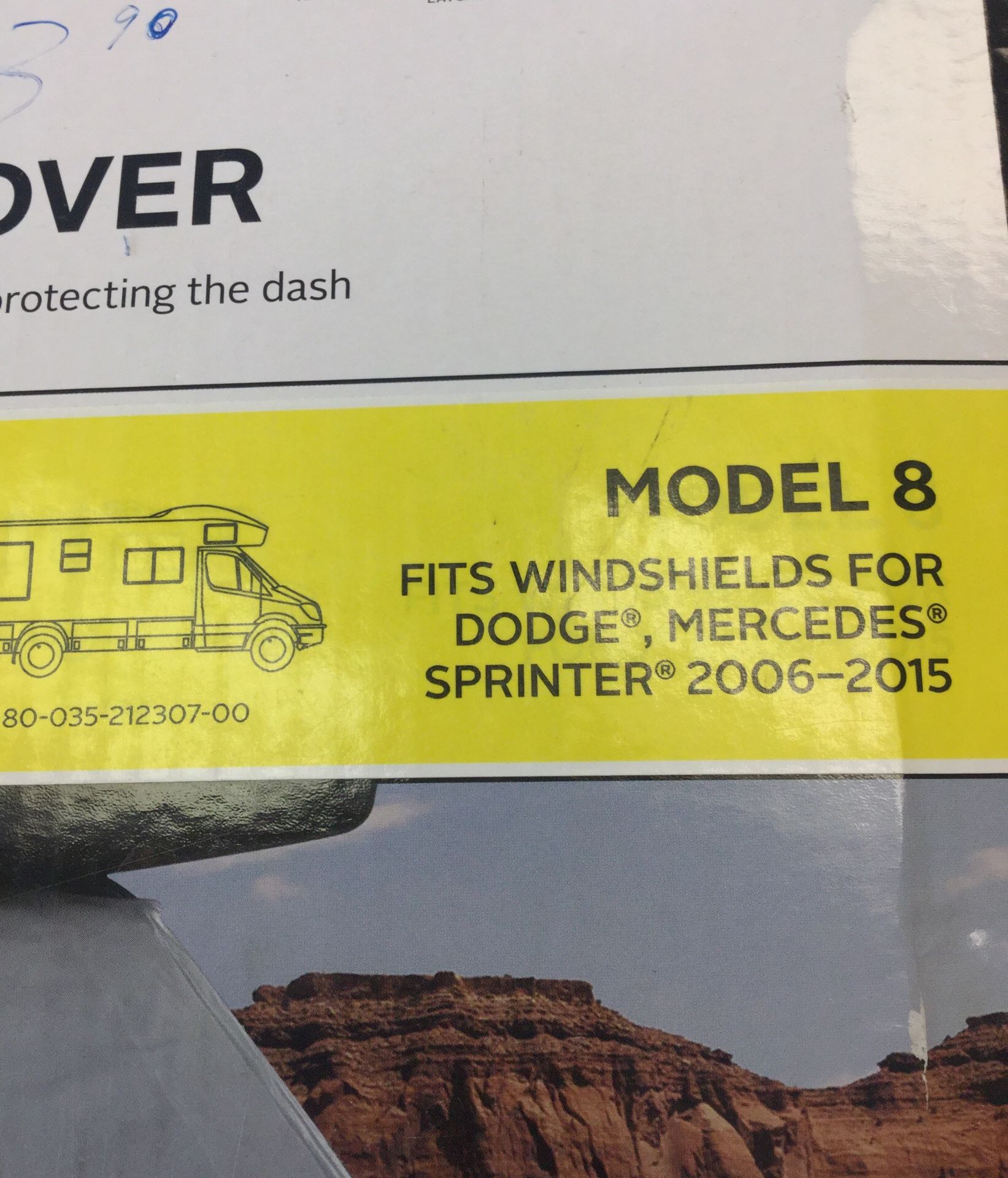 RV Accessories Windshield Cover