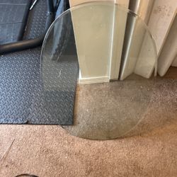 Clear Glass Table Top