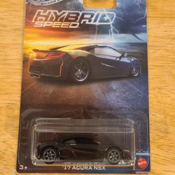 Hot Wheels Hybrid Speed 17' Acura NSX Metal Base Chase 