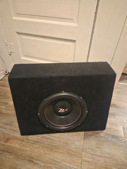 12in subwoofer 500 watts rms dual coil in ported box