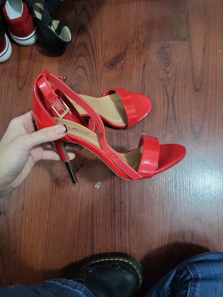 Red Heels Size 5.5