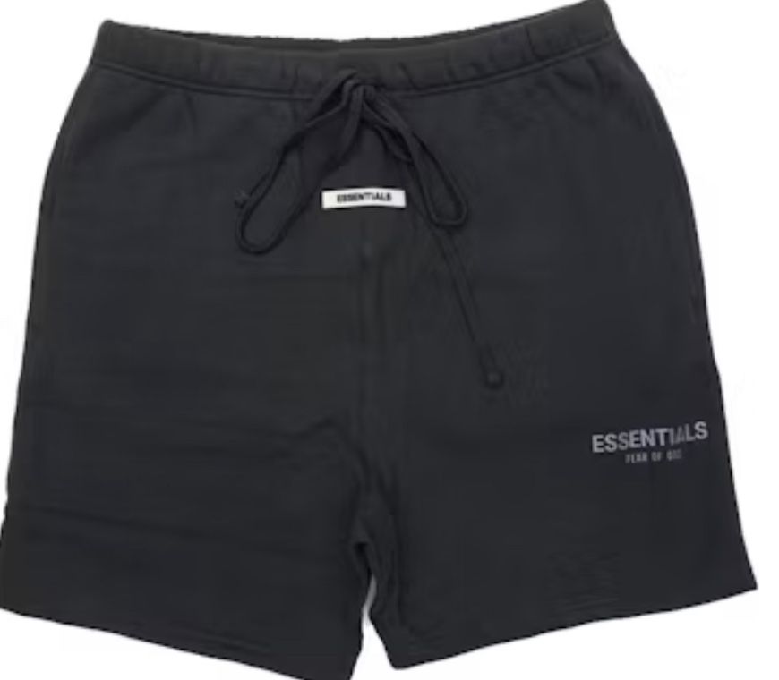 Black Essential Shorts