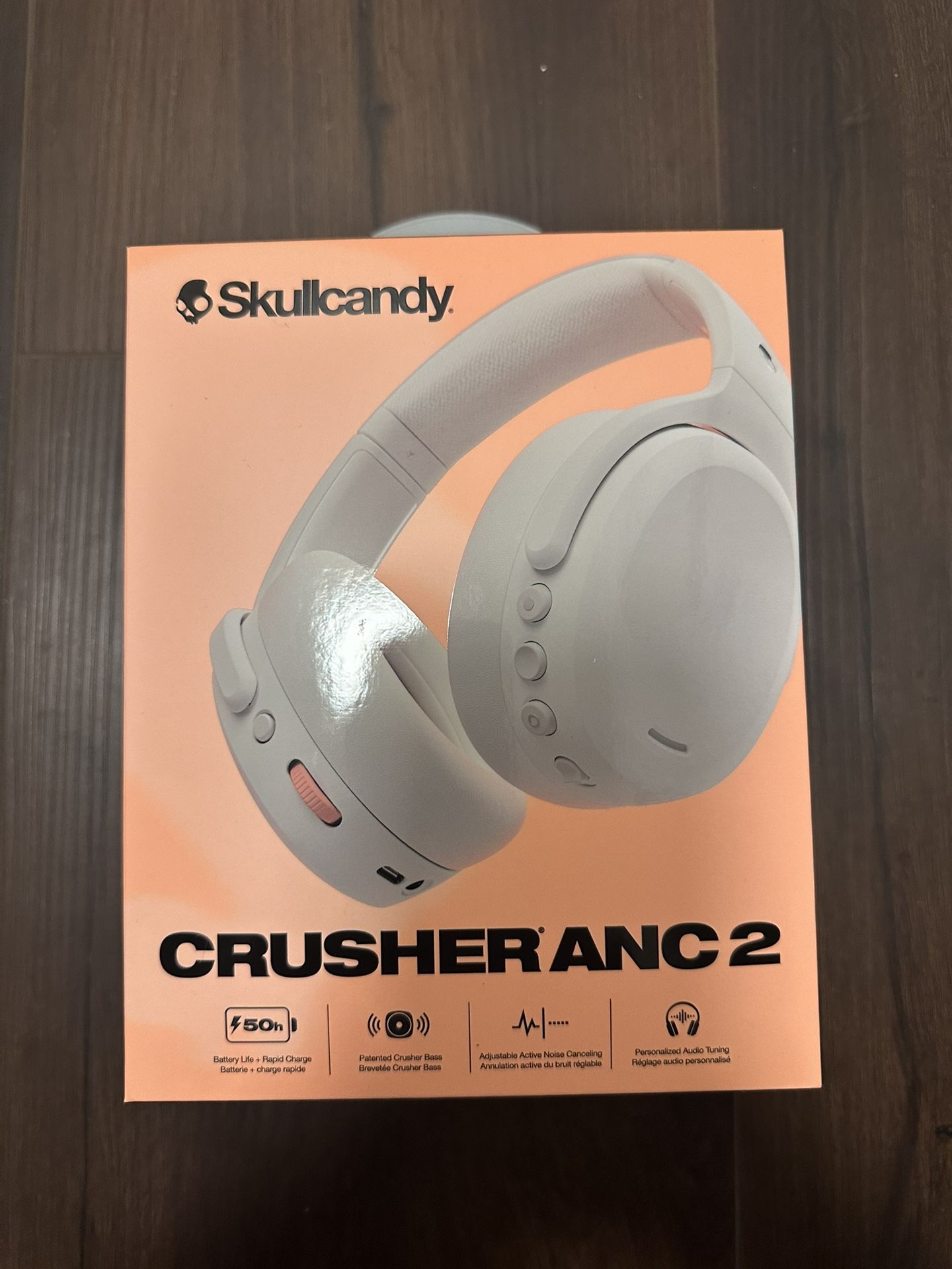 Skullcandy Over EarHeadphones Crusher ANC 2