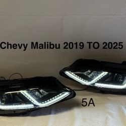 Chevy Malibu 2019 TO 2025 Smoke Headlights