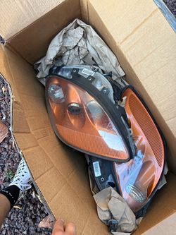 Corvette headlight