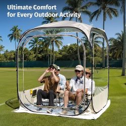 New Other East Oak 5' x 5' Pop Up Bubble All Weather Protection Tent For Events