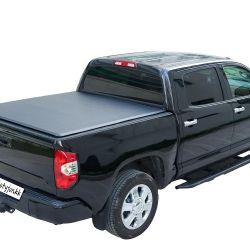 Soft Tri-Fold Truck Bed Tonneau Cover Compatible with 2005-2024 Nissan Frontier 5FT/ 5' (60") Bed (NOT for México) 