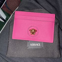 LikeNew, Versace LaMedusa Pink Cardholder